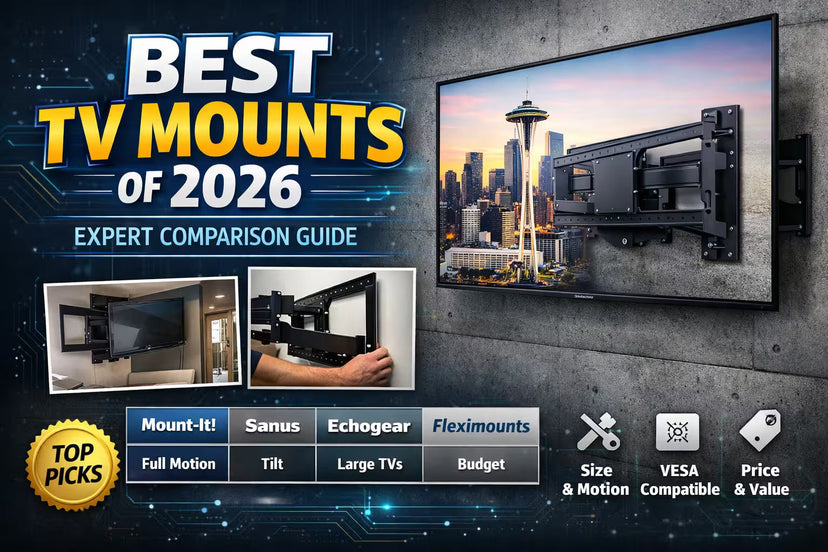 Best TV Mounts of 2026 – Expert Comparison Guide - Mount-It!