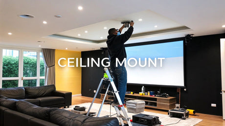 A Guide to Ceiling Mount Projector Installation