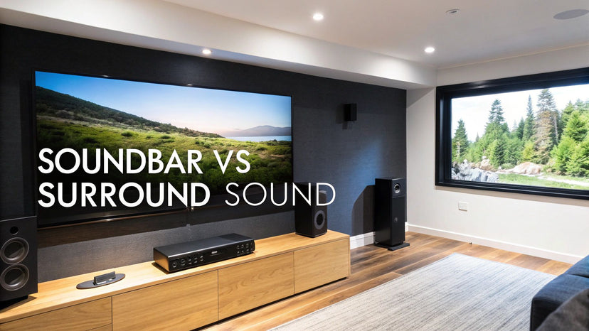 Soundbar vs Surround Sound Showdown - Mount-It!