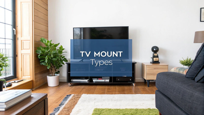 7 Essential Types of TV Mounts for Your Home in 2025 - Mount-It!