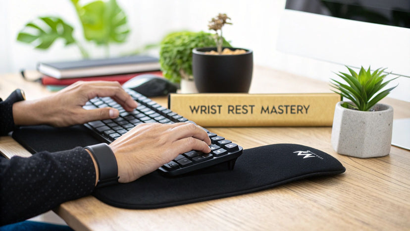 Mastering Keyboard Wrist Rest Ergonomics - Mount-It!