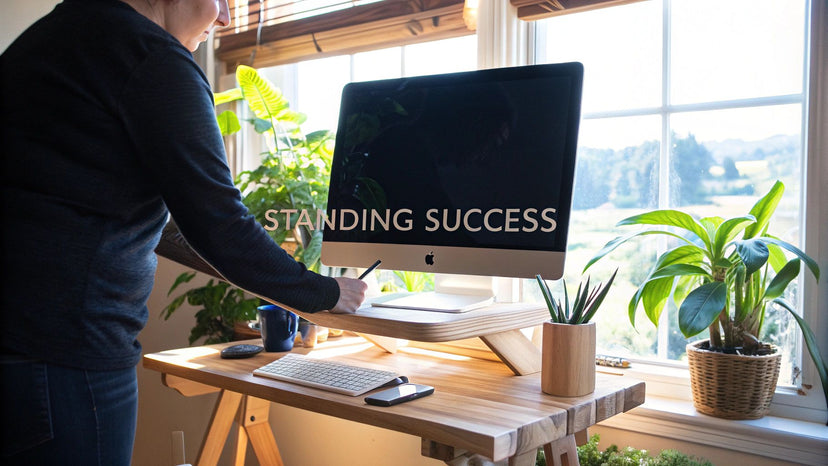 Setting Up A Standing Desk: Your Real-World Success Guide - Mount-It!