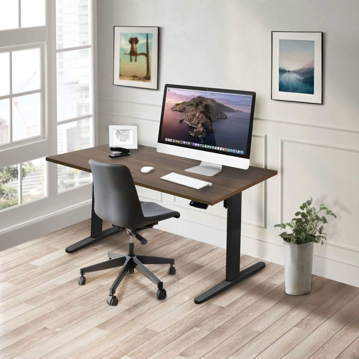 Tabletop - 55" Tabletop for Sit-Stand Desk - Mount-It! -