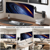 Heavy-Duty Monitor Wall Mount with Gas Spring Arm