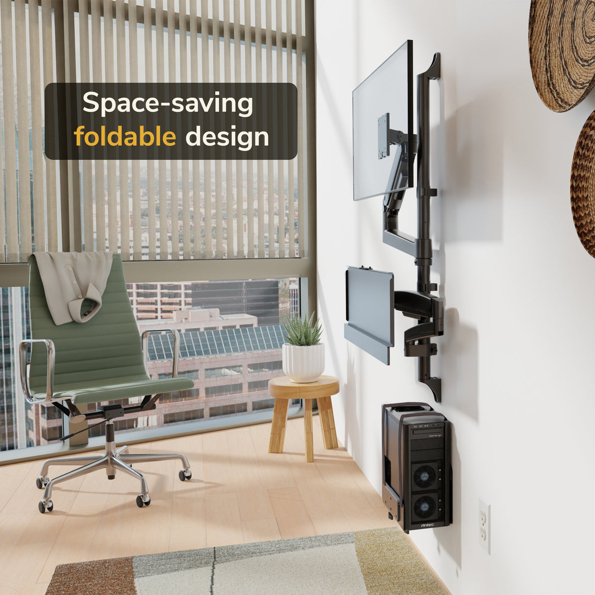 Heavy-Duty Wall Workstation