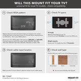 TV Wall Mount With Full 360 Degree Rotation