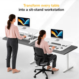 Large Standing Desk Converter with 47" Desktop
