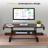 Large Standing Desk Converter with 47" Desktop