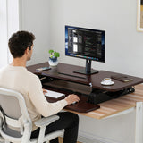 Large Standing Desk Converter with 47" Desktop