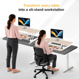 Large Standing Desk Converter with 47" Desktop