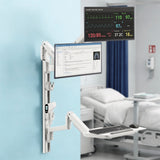 MedHub Dual Monitor Wall Workstation - Image 9 - Mount-It!