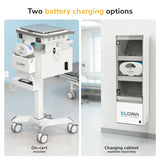 MedHub Mobile Workstation with Drawers, Powered - Image 5 - Mount-It!