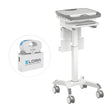 MedHub Motorized Mobile Workstation - Powered - Mount-It!