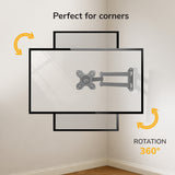 Full Motion Small TV Wall Mount - Image 3 - Mount-It!