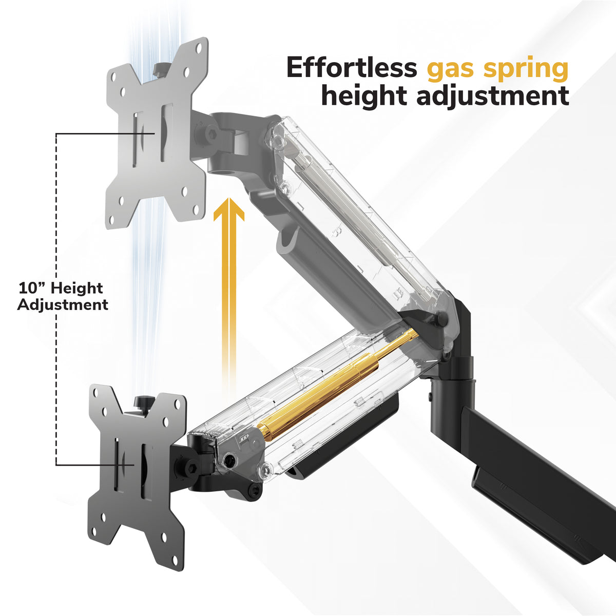Monitor Wall Mount with Gas Spring