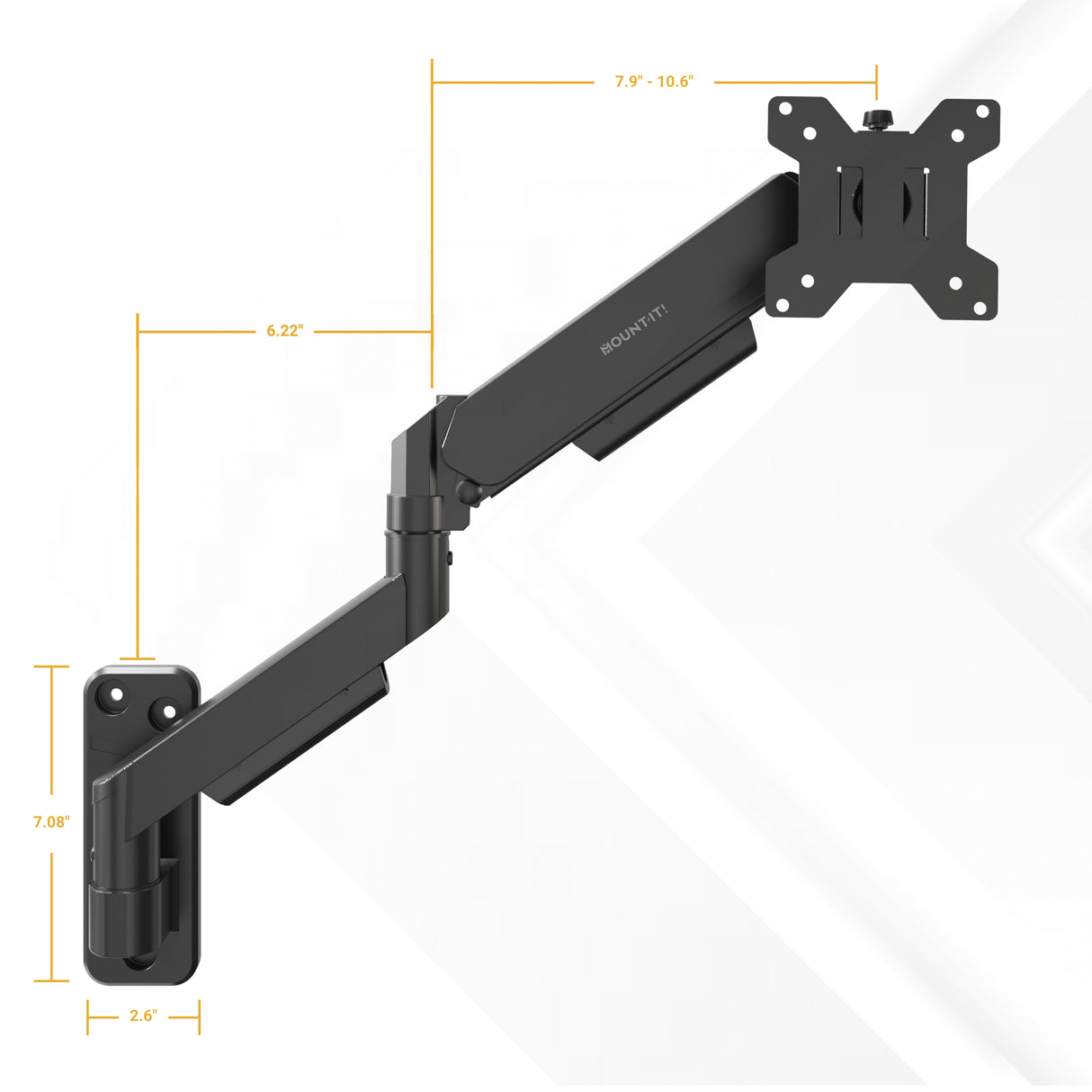 Monitor Wall Mount with Gas Spring