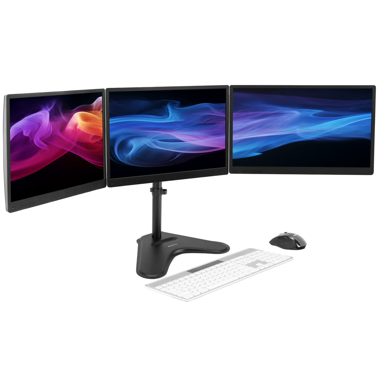Full-Motion Triple Monitor Stand