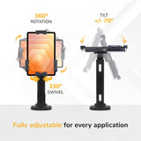 Universal Tablet Stand with Cable Lock