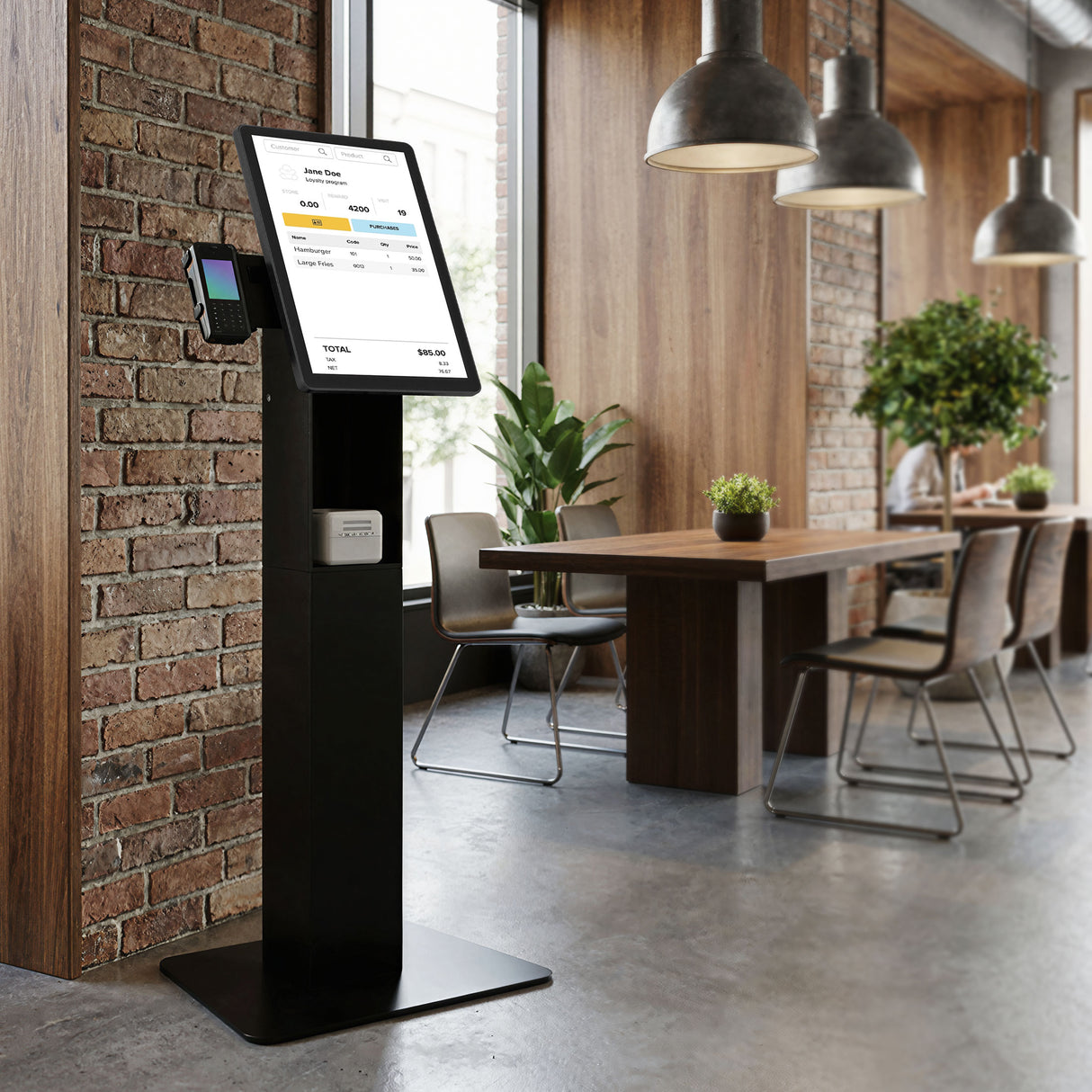 Point-of-Sale Kiosk Stand - Image 3 - Mount-It!