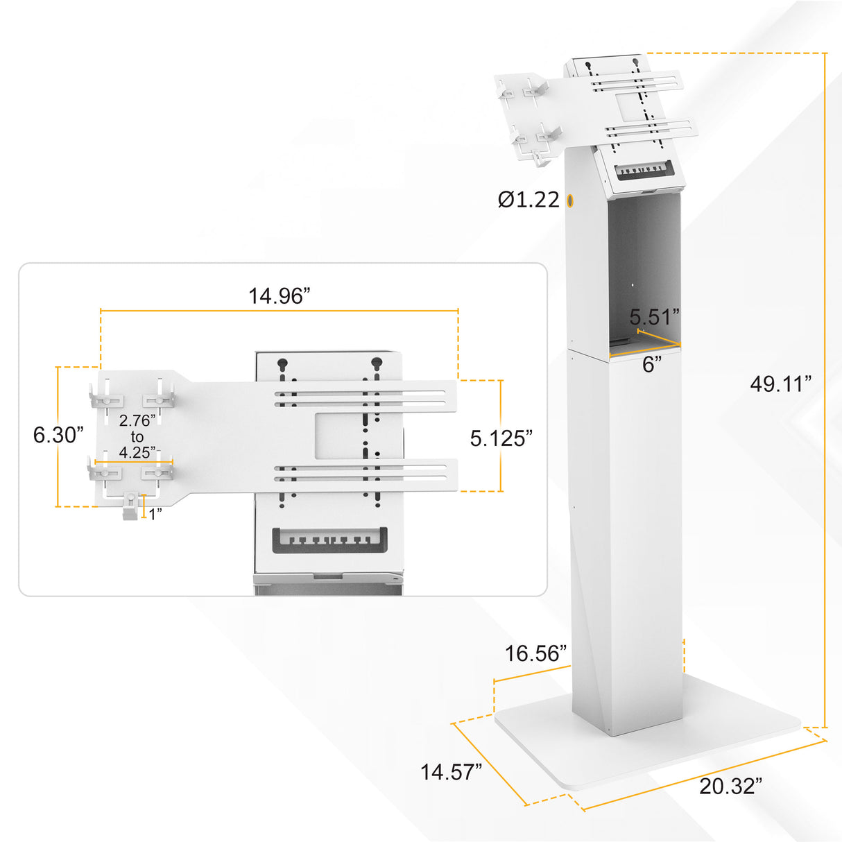 Point-of-Sale Kiosk Stand - Image 20 - Mount-It!