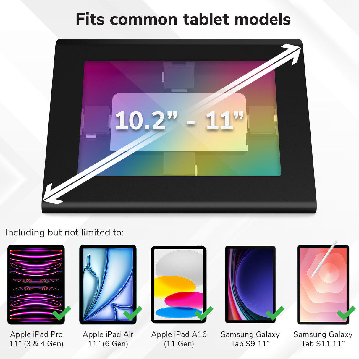 Universal Tablet Countertop Stand - Image 5 - Mount-It!