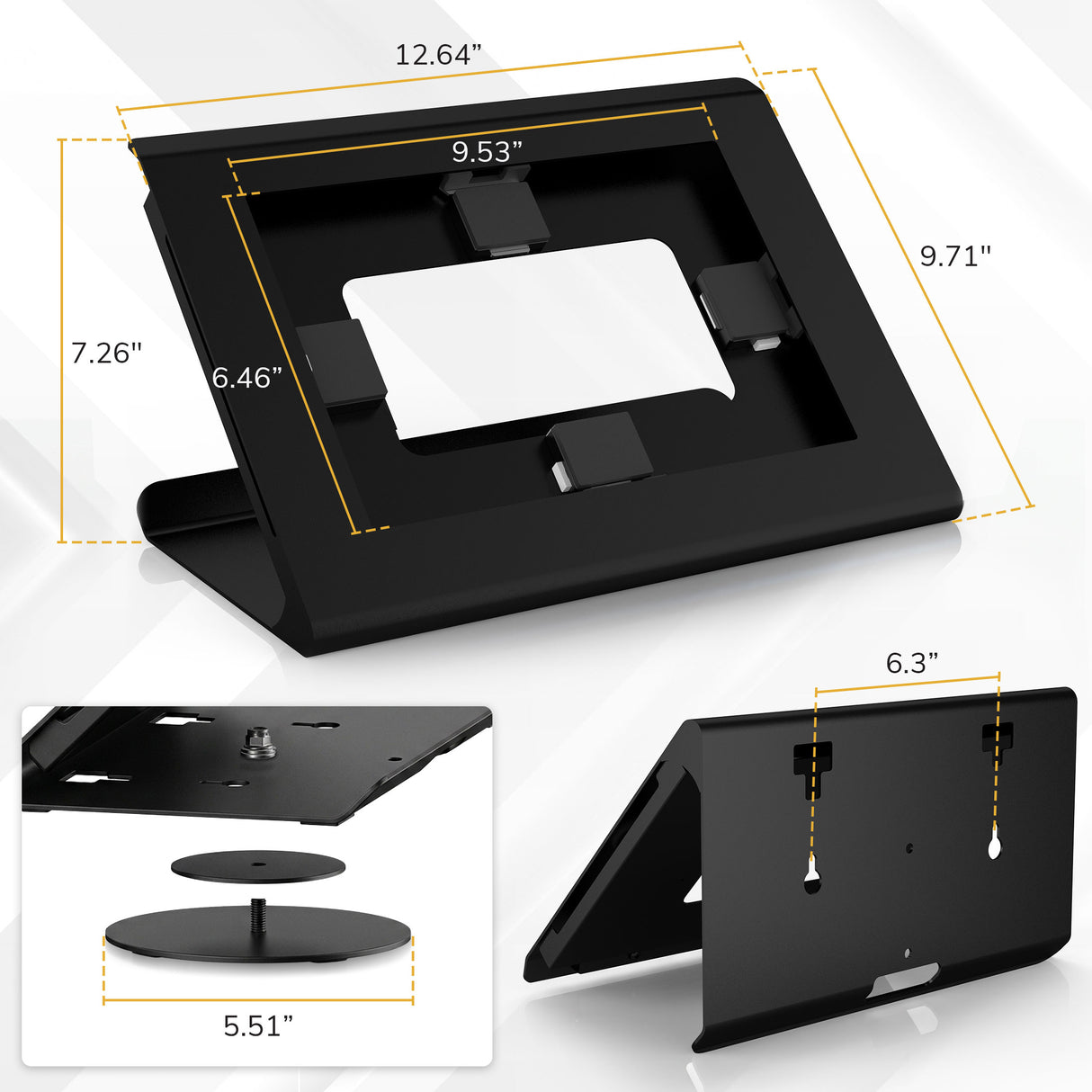 Universal Tablet Countertop Stand - Image 9 - Mount-It!