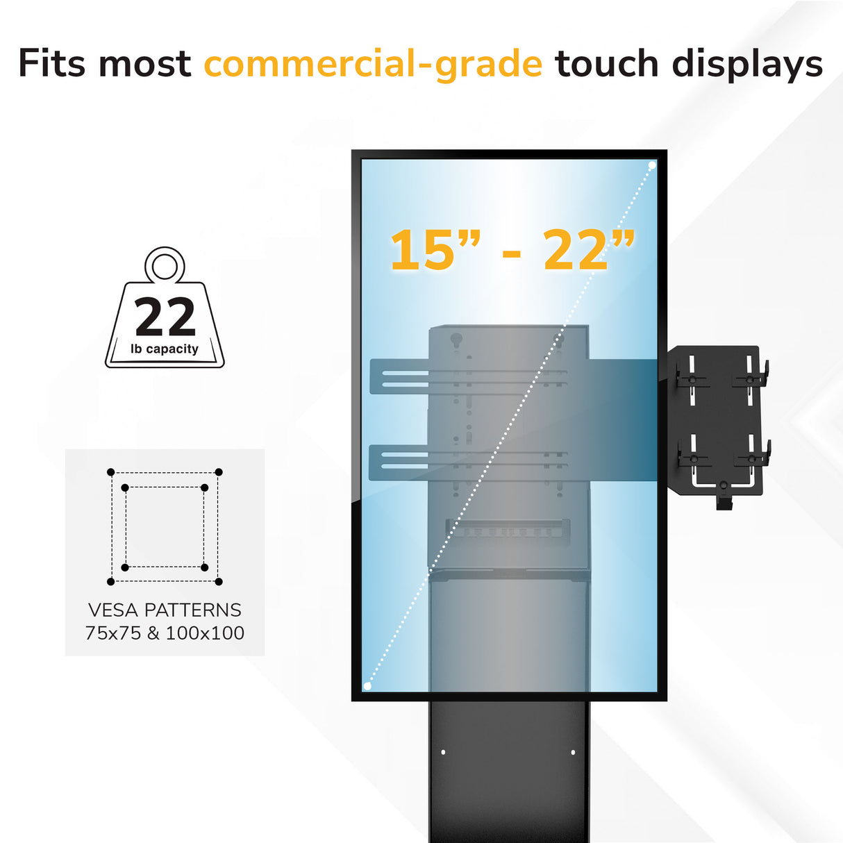 Point-of-Sale Kiosk Stand - Image 6 - Mount-It!