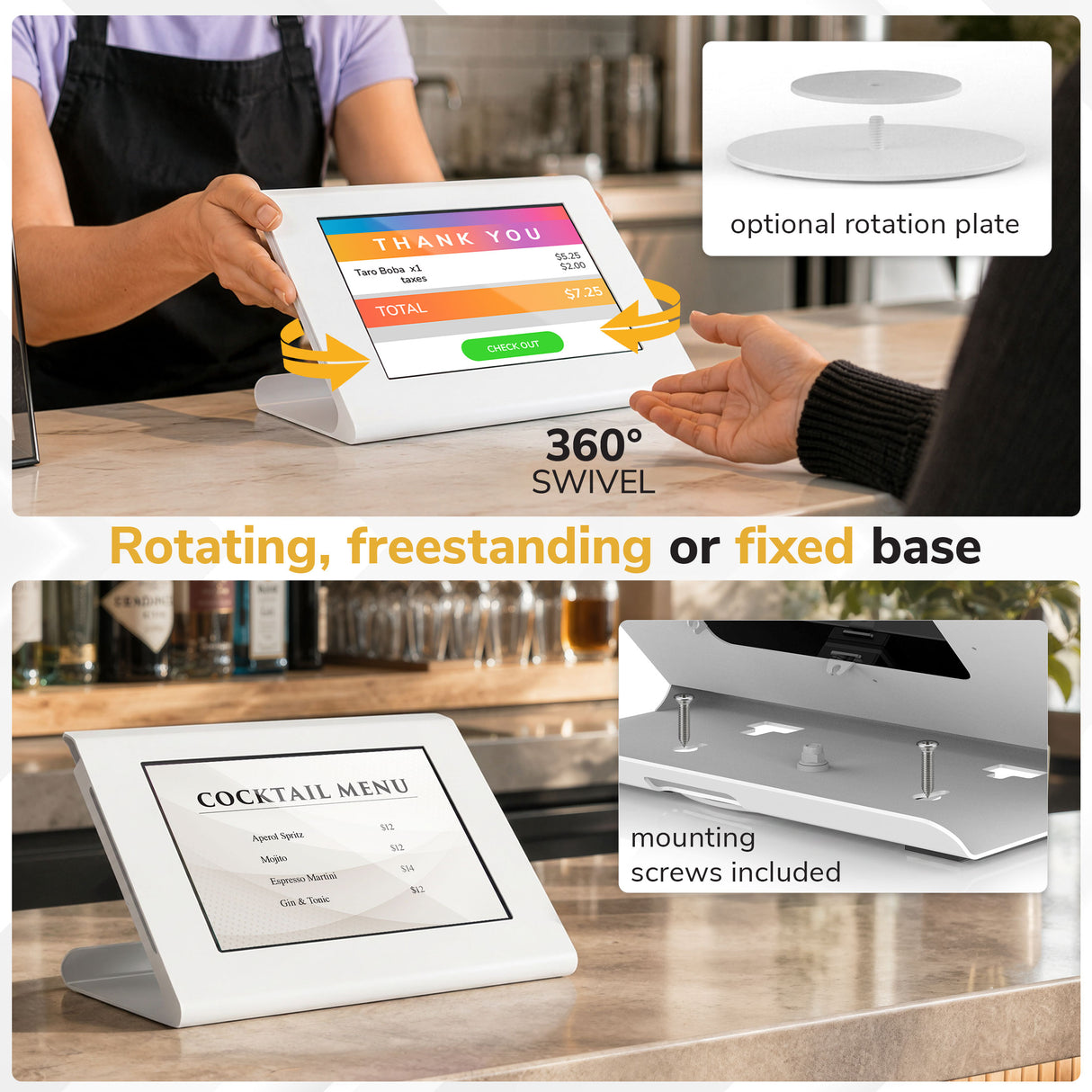 Universal Tablet Countertop Stand - Image 12 - Mount-It!