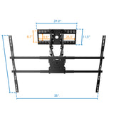 The Beast XXL - Heavy-Duty XXL Full Motion TV Wall Mount