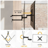 Weatherproof Column TV Mount