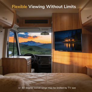 RV and Trailer TV Wall Mount
