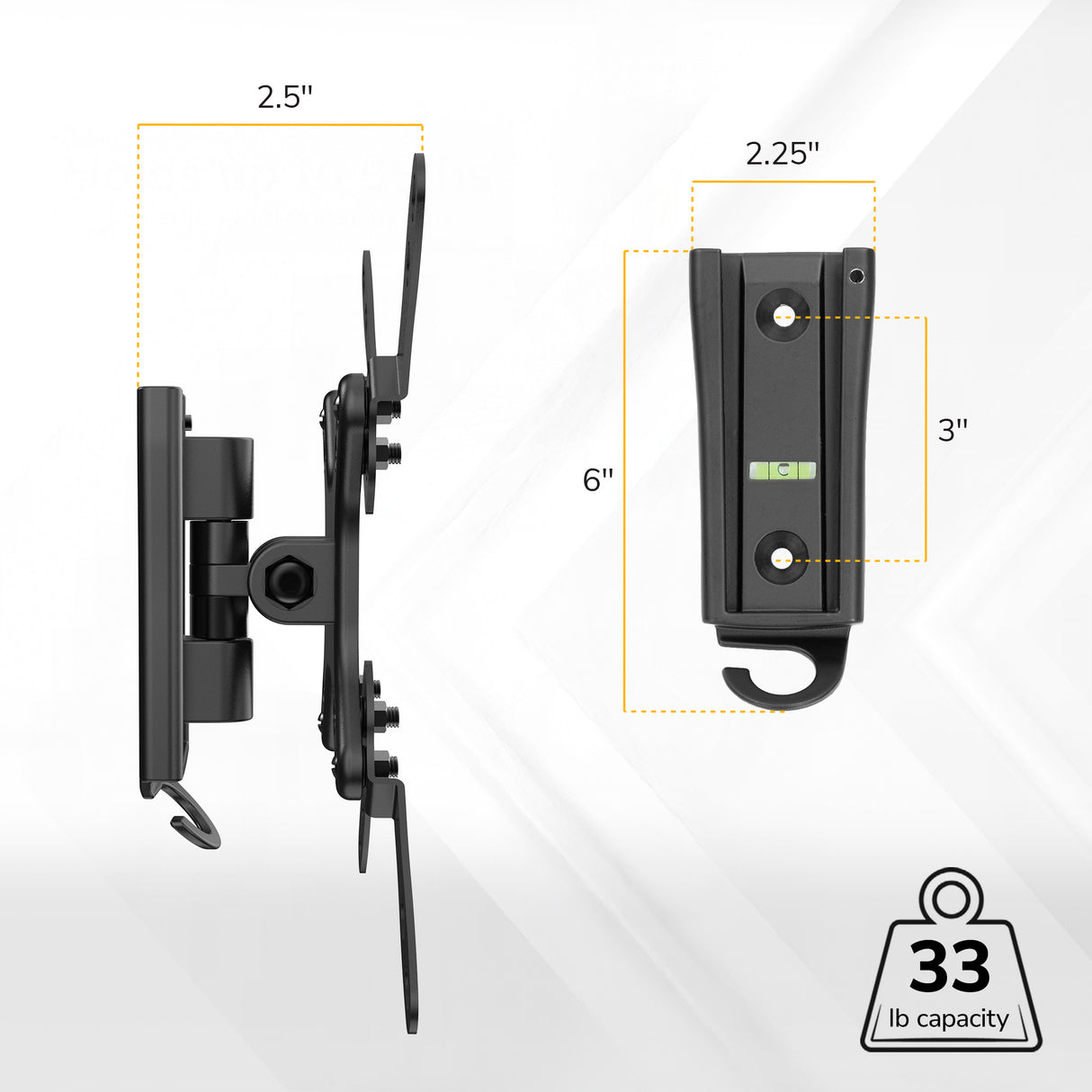 RV and Trailer TV Wall Mount