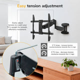 Full Motion TV Wall Mount with Gas Spring Arm