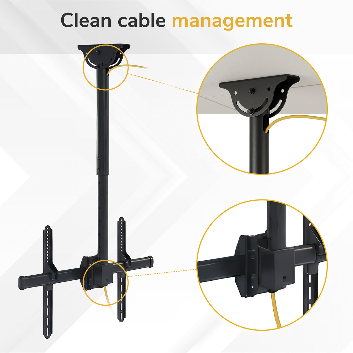 Full Motion Ceiling TV Mount - Image 9 - Mount-It!