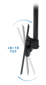 Full Motion Ceiling TV Mount with Long Extension