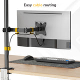 Full-Motion Monitor Mount with Extra-Tall Pole