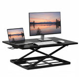 Height Adjustable X-Lift Standing Desk Converter