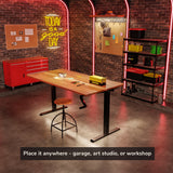 Standing Desk Frame with Hand Crank