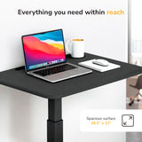 Sit-Stand Mobile Laptop Cart