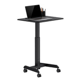 Sit-Stand Mobile Laptop Cart