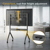 Heavy-Duty Height Adjustable TV Cart - Image 4 - Mount-It!