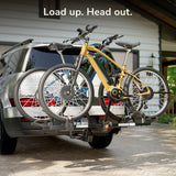 Hitch Bike Rack with Ramp for 2 Bikes