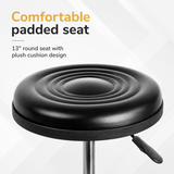 Height Adjustable Stool with Wheels