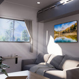 Anti-Rust RV TV Wall Mount mounted inside an RV