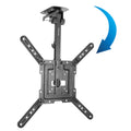 Black TV Mount - Flip-Down Ceiling TV Mount - Mount-It! - MI-4225