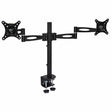 Black Monitor Mount - Full Motion Dual Monitor Desk Mount - Mount-It! - MI-725