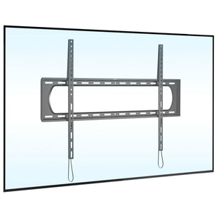 Black TV Mount - Heavy Duty XXL Fixed TV Wall Mount - Mount-It! - MI-14008