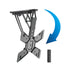 Black TV Mount - Retractable Motorized Ceiling TV Mount - Mount-It! - MI-4223