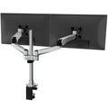 Monitor Mount - CLiX Series Full Motion Dual Monitor Desk Mount with Gas Spring Arms - Mount-It! -