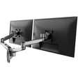Monitor Mount - CLiX Series Full Motion Dual Monitor Wall Mount - Mount-It! -
